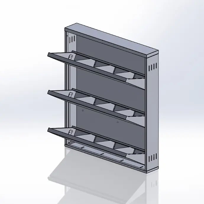 Shoe Rack (3x4 pairs)