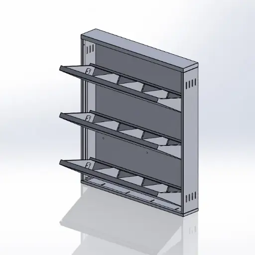 Shoe Rack (3x4 pairs)