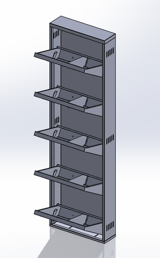 Shoe Rack (5x2 pairs)